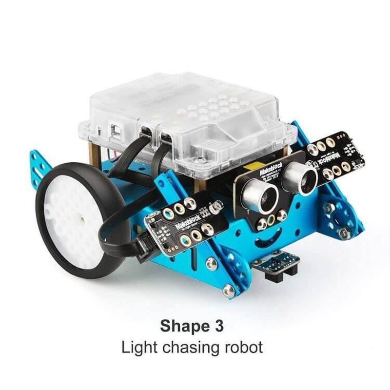 Makeblock Interactive Light & Sound Robot Add-on Pack Designed for mBot, 3-in-1 Robot Add-on Pack, 3+ Shapes - Image 1