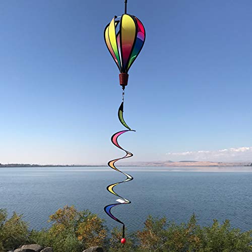 In the Breeze Mini Rainbow Blended Hot Air Balloon Wind Spinner (1029) - Image 3