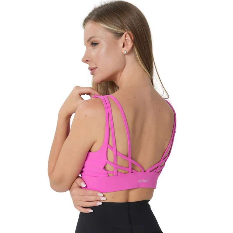 Mohuki Rose Mohuki Olivia Performance Bra - Rose for Women | Best Price UAE