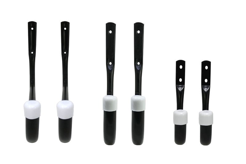 Shepherd Hardware 8088E Heavy Duty Steel Garage Storage/Assorted Utility Hooks  6 Pack  black - Image 3