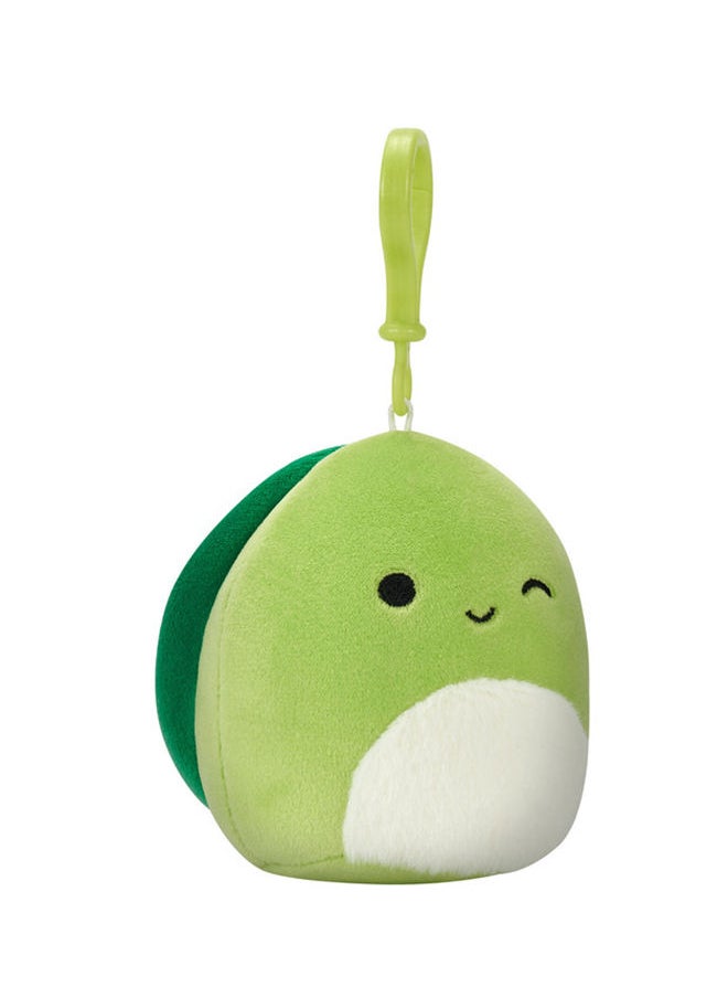 Squishmallows Henry The Turtle With Fluffy Tummy Clip On Plush - 3.5"  - Image 2