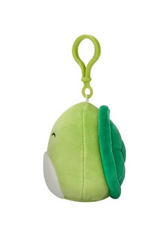Squishmallows هنري السلحفاة مع مشبك للبطن منفوش على شكل قطيفة - 3.5 بوصة  - Image 3