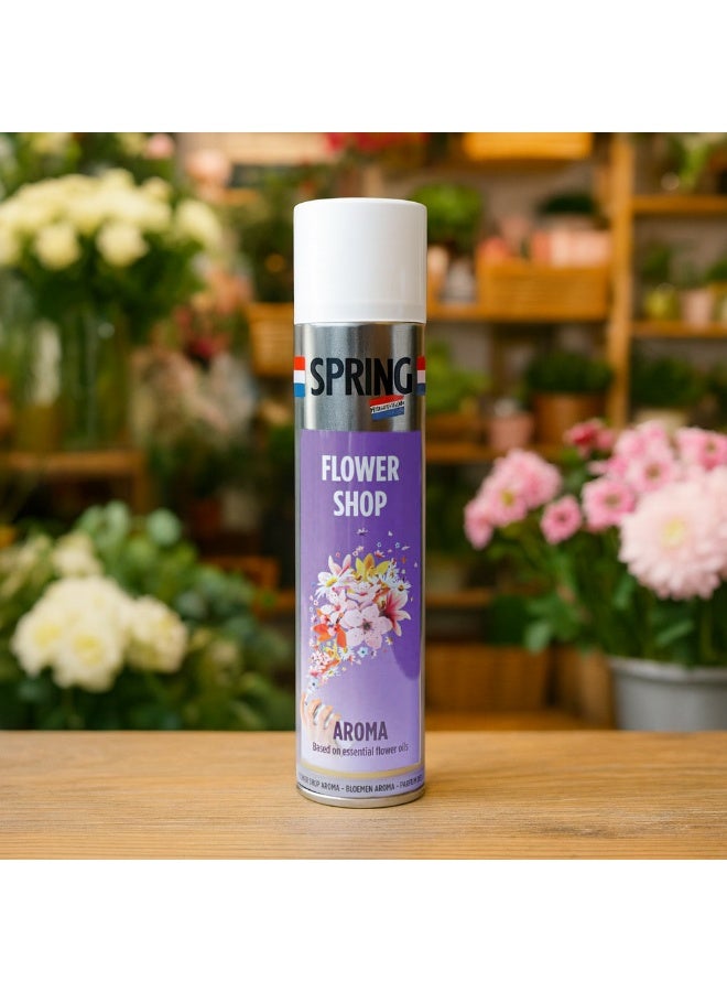 SPRING عطر محل الزهور 400 مل – رذاذ عطر زهور احترافي لترتيبات الزهور المقطوعة وأجواء المتجر - Image 2