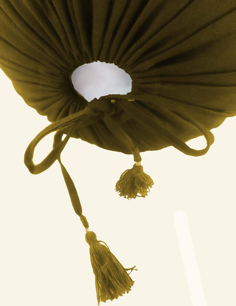 Saffron Sofa Cotton Solid Removable Quilted Bolster Cover, 20 x 60 cm, Set of 2 (Olive Green) - Image 5