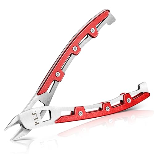 PIT P.I.T. Wire Cutters,5.5'' Stainless Steel Flush Cutters,Side Cutters,Wire Snips,Flush Cut Pliers, Small Wire Cutters - Image 1