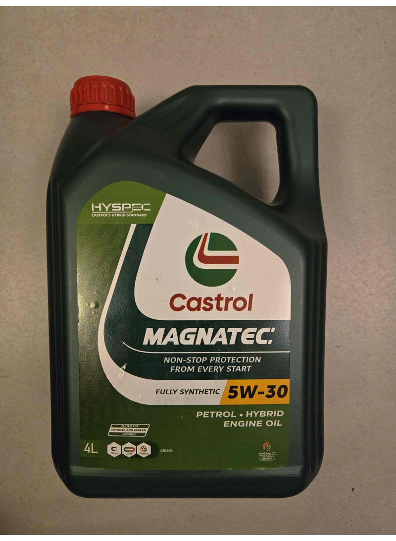 Castrol 5W-30 Castrol Magnatec Engine Oil 4 Litres - Image 1