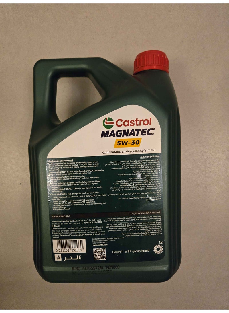Castrol 5W-30 Castrol Magnatec Engine Oil 4 Litres - Image 2
