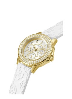 GUESS Guess Women's White  Silicone Strap Watch - GW0411L1  - Image 2