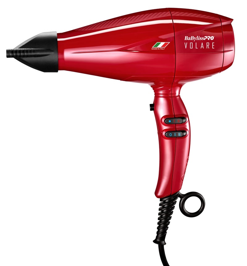 بيبي ليس برو Babyliss Pro by Babylispro Volare Dryer Red (BRVOL1) (D0102H5F7CT) - Image 2