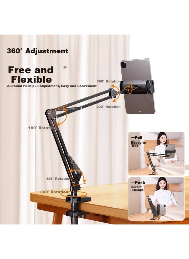 Xiaotian Jopree Adjustable Phone And Tablet Stand For Bed, Lazy Ipad Holder For Online Cl, Bedside Table Mount For Watching Videos, Suitable For Devices Up To 13 Inches - Image 4
