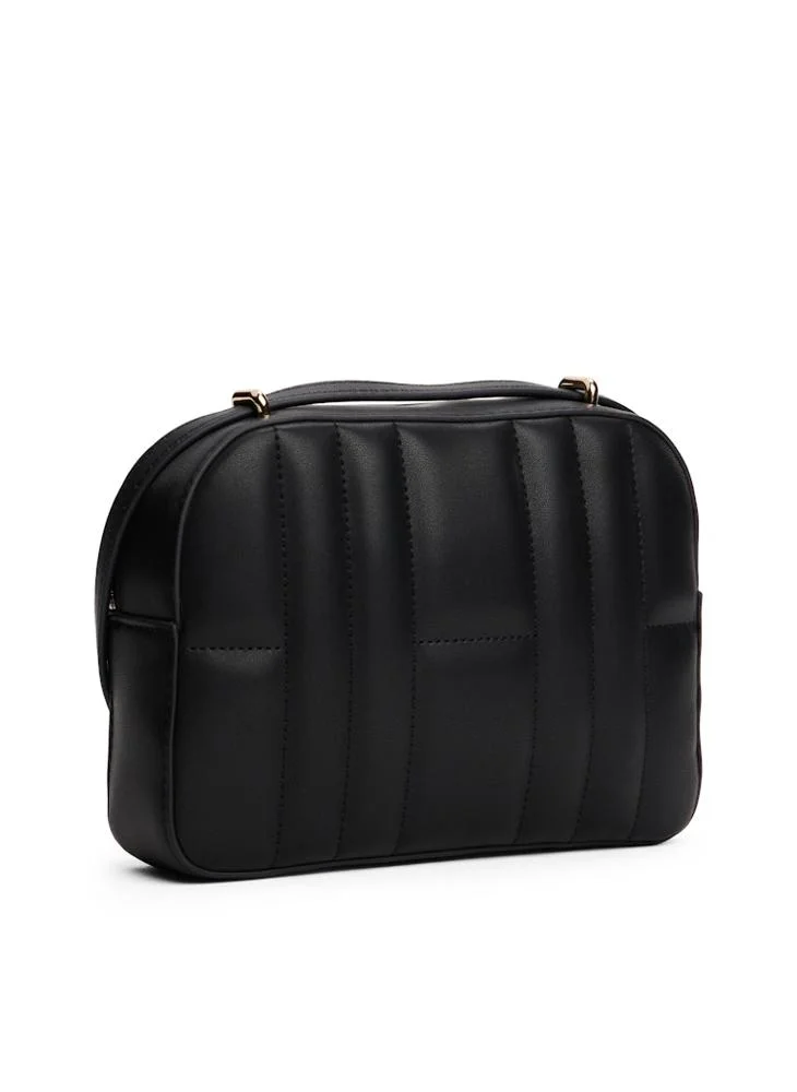 TOMMY HILFIGER Logo Detailed Zip Through Camera Bag