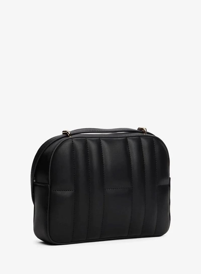 TOMMY HILFIGER Logo Detailed Zip Through Camera Bag