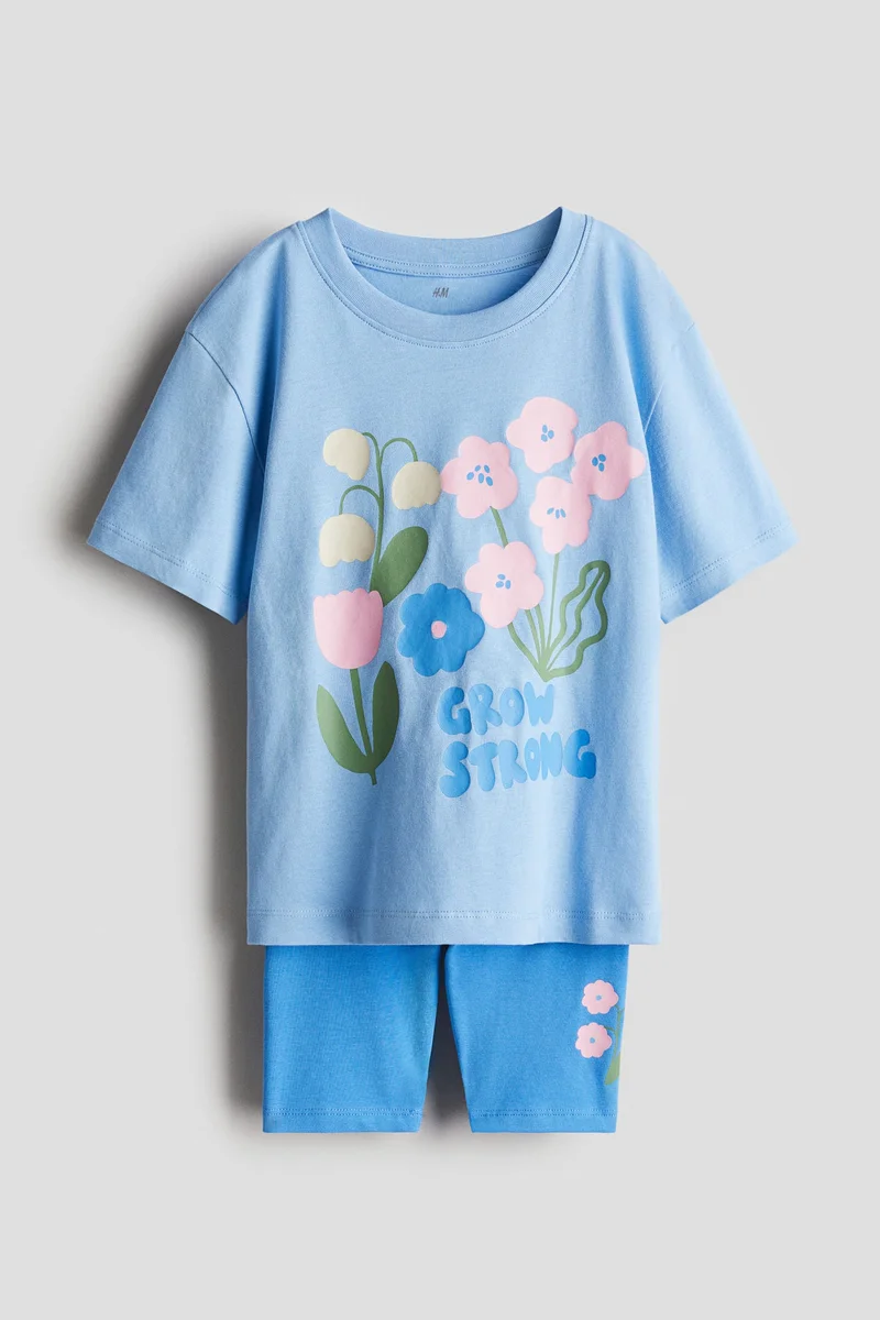 H&M 2-piece printed set