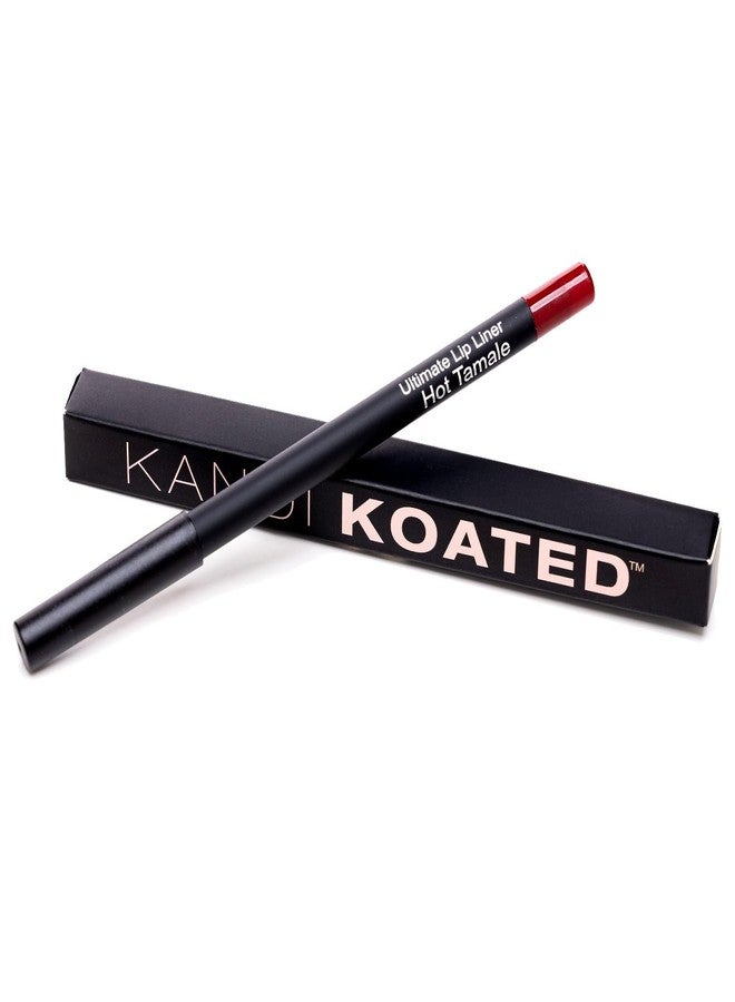 Kandi Koated Edge Lip Liner Pencil [Hot Tamale] Vegan Lip Liner | Paraben-Free, Cruelty-Free Formula with Vitamin E and C | Beauty & Makeup - Image 3