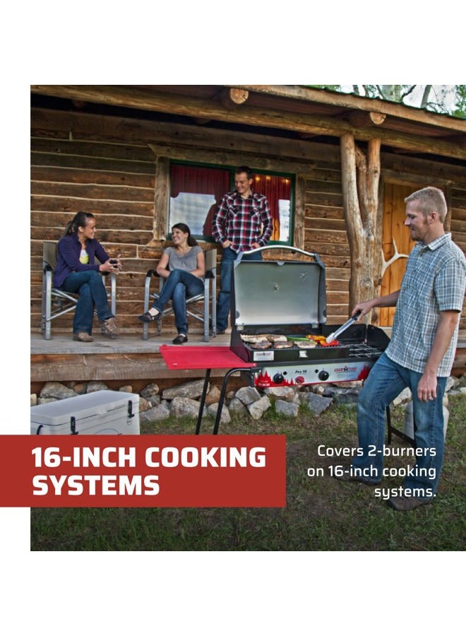 Camp Chef Deluxe Barbecue Grill Box, 2 Burner, Cooking Dimensions: 24 in. x 16 in,, One Size - Image 4