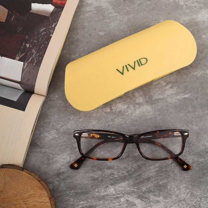 VIVID Vision Unisex Adult Lightweight Eyewear Specs Case Cover | Protect Eye Glasses | Chashma Dibbi | Spectacle Box | Closure - Push Button | Plastic - Image 4
