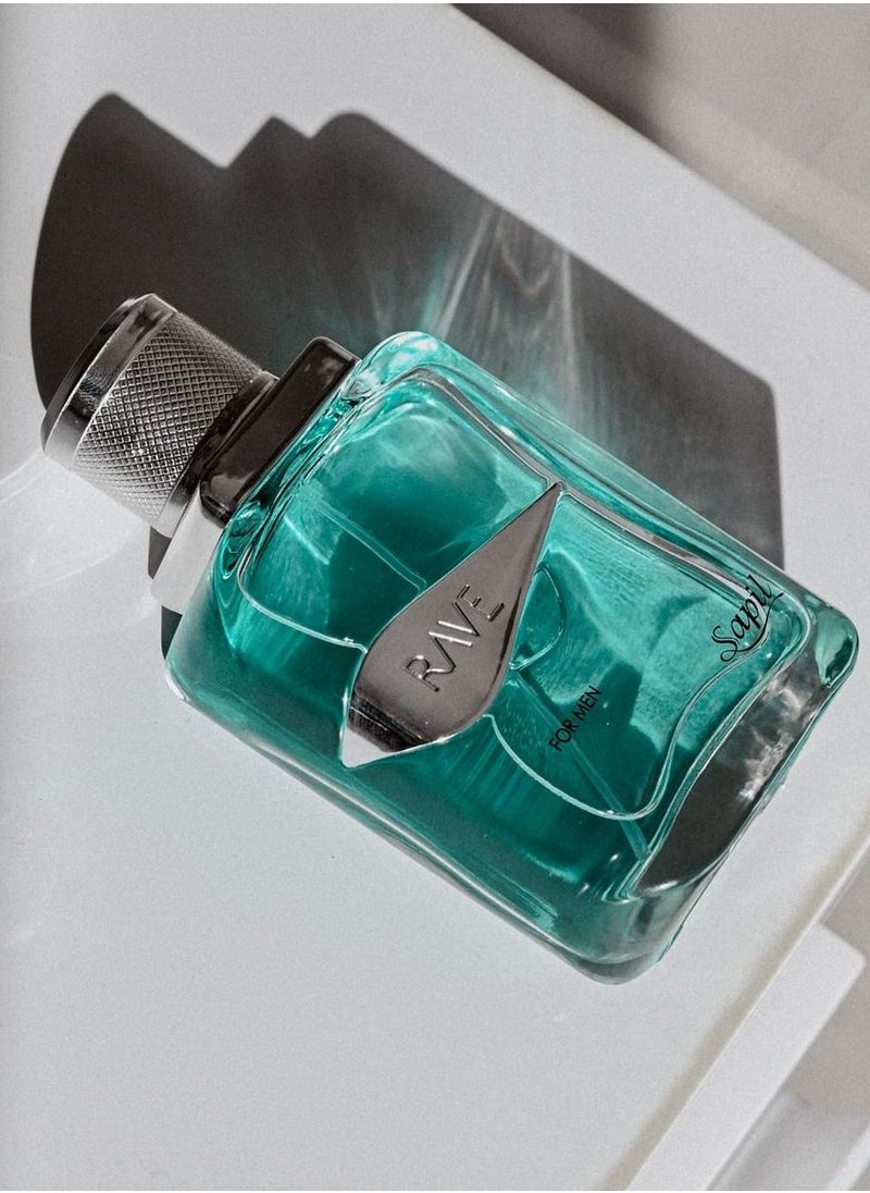 sapil Rave for Men 100ml EDT  - Image 5
