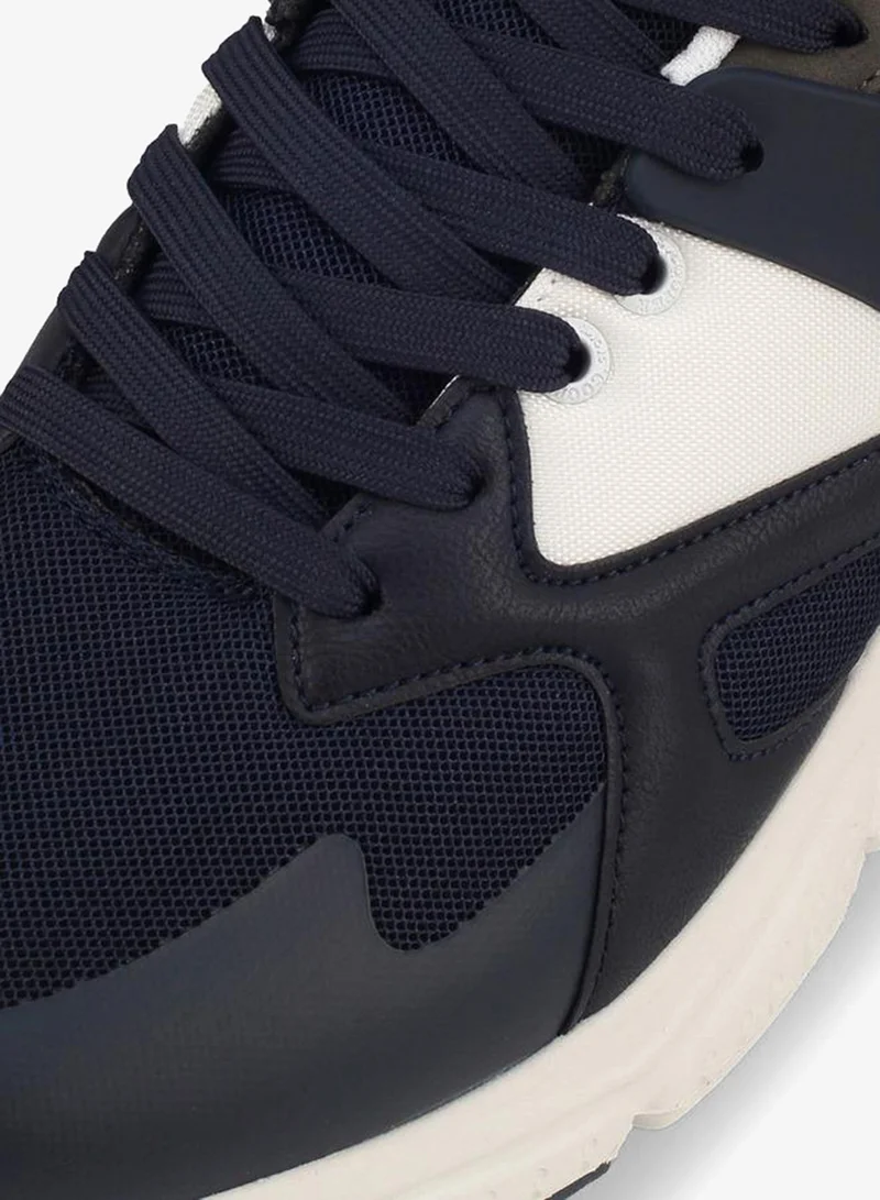 Lee Cooper NAVY Men Lace-Up Ankle Sneakers for Men | Best Price UAE