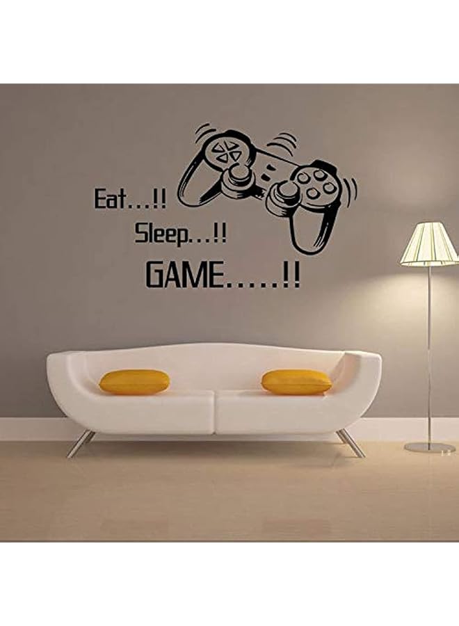 HALAMODO Diy Removable Wall Stickers For Living Room Home Decor Game Handle