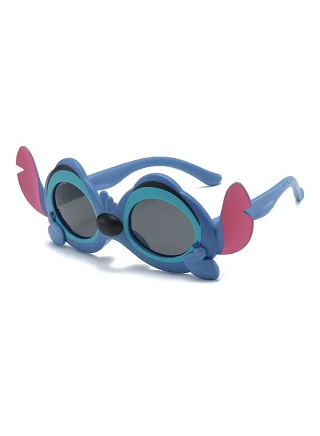 Stitch-Inspired Kids Sunglasses, UV400 Polarized Lens | Flexible TPEE Frame | Boys & Girls Age 3–12 - Image 1