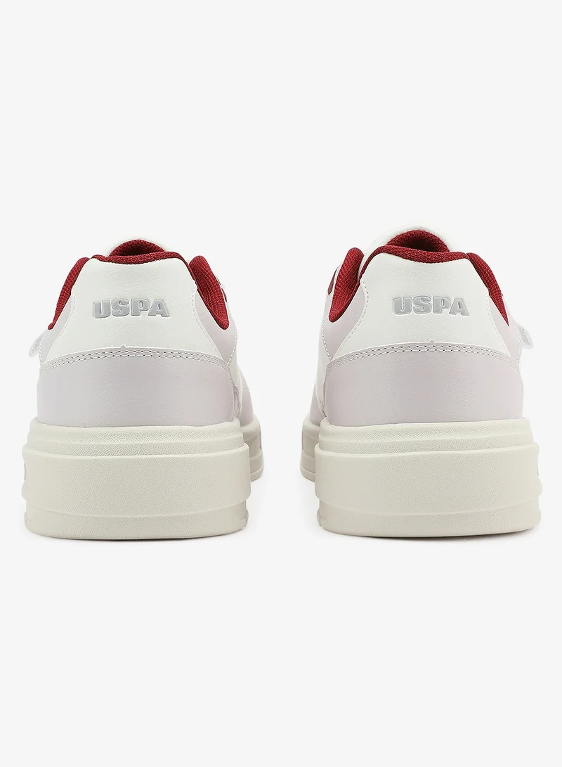 U.S. Polo Assn. white Women's Low-Top Sneakers - Style that Moves, Comfort Shoes that Lasts for Women | Best Price UAE