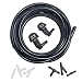 YIENAKFUN Front Windshield Washer Nozzles Kit for Honda Odyssey 2011 2012 2013 2014 2015 2016 2017 76810TK8A01 76810TK8A21 Wiper Spray Washer Jet with 3M Fluid Hose 6 Connectors - Image 2