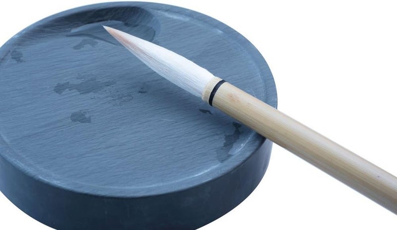 Easyou Chinese Calligraphy Sumi Drawing Brush Jianhao(Wolf+Goat Hair) 0.85 * 4.6cm(0.33"*1.8") hsxy S - Image 4