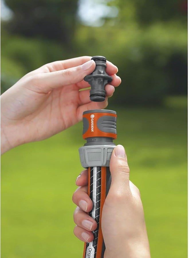 GARDENA coupling, connection piece for secure hose connection, connection of two hoses for extension, to the transition from 13 mm (1/2) to 13 mm (1/2) hoses, packed (2931-20) (Pack of 1) - Image 3