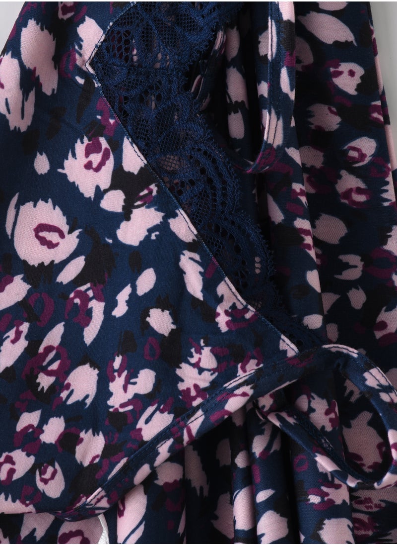 AOP,KNIT CHEMISE
