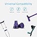 Rehand Cane Tips Purple All Terrain Tip for Cane Crutch 34 Inch Cane Tips Heavy Duty 34 Rubber Replacement Foot Pad Walking Cane Tips and Crutch TipsPack of 2 - Image 4