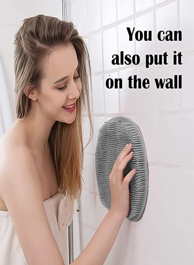 CRENTROVA Silicone Bath Scrubber Mat | Shower Foot Massage Mat with Suction Cups | Body & Back Scrubber for Women & Men | Acupressure Massage Pad | Non-Slip, Flexible & Hygienic - Image 4