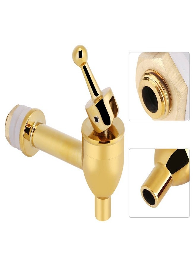 Fdit Copper Faucet Tap for Wine Beer Beverage Drink Dispenser Replacement Spigot for Home Accessories(2#) - Image 4