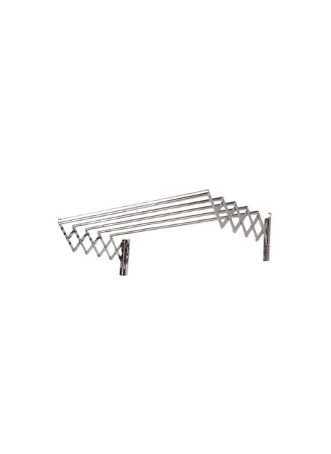 Wall-mounted zipper drying rack, practical design, suitable for small spaces, suitable for use at home or on balconies, size 100 cm F