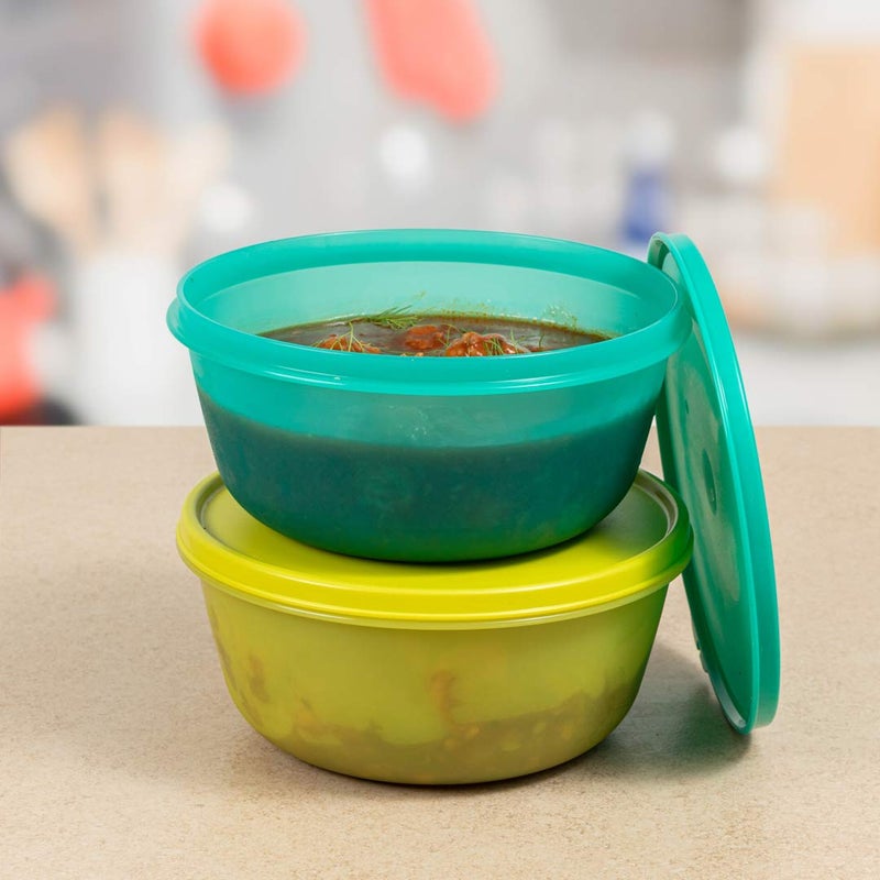 Tupperware Multipurpose Ss Bowl 1.5L 2Pc(Plastic) - Image 4