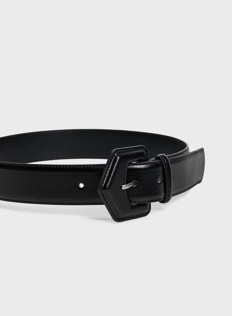 MANGO Lined Belt