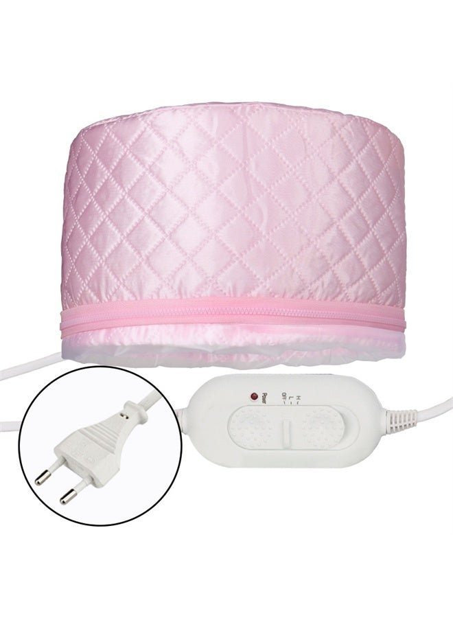 هومستر كاب الحرارة للتكييف العميق مع تسخين ، كاب الحراري ، كاب البخار للشعر الطبيعي ، كاب سبا الحرارة الكهربائية المحمولة للاستخدام المنزلي ، الوردي - Image 2