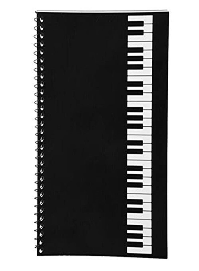 KingPoint Blank Sheet Music Notebook 50 Pages Music Sheet Spiral Notebook Music Writing Notebook, Piano Note Book Accessories - Image 1