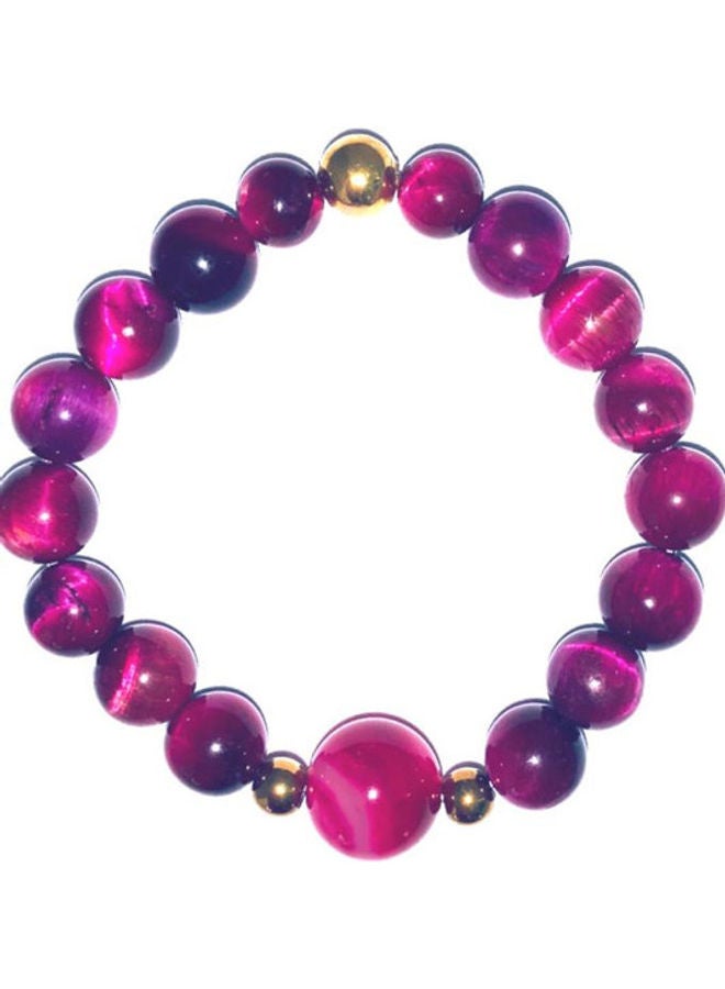 NIBEMINENT Tiger Eye Stone Bracelet - Image 1