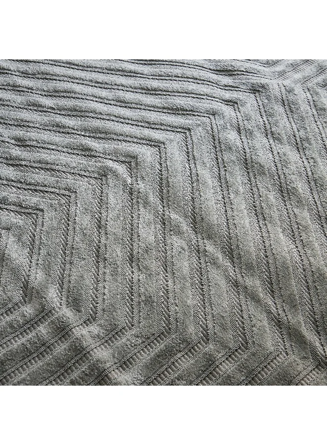 Home Box Ciara Ashen Anti Skid Polypropylene Rug - 200x300 cm