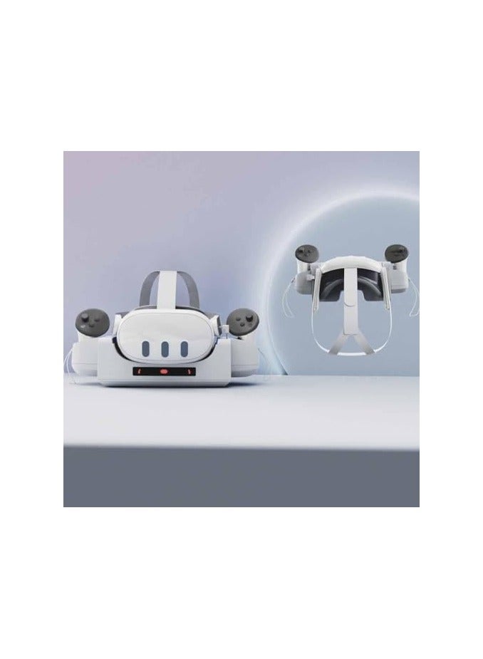 erorex Quest 3 Charging Dock,Charging Stand for Quest 3 Accessories,Headsetand Controller Wall Mount - Image 2