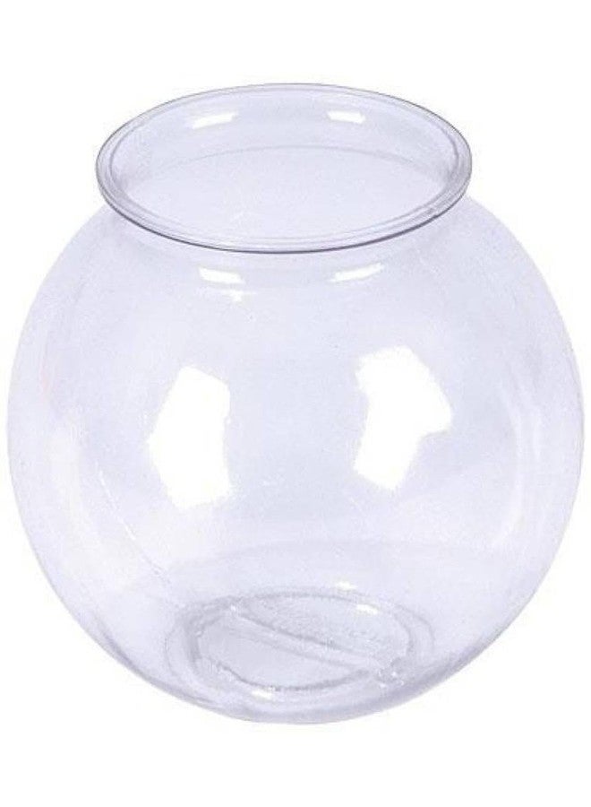 1st Time Stylish Clear & Transparent Fish Bowl for Table Top, Home, Office, 18 X 18 X 18 CM - Image 4