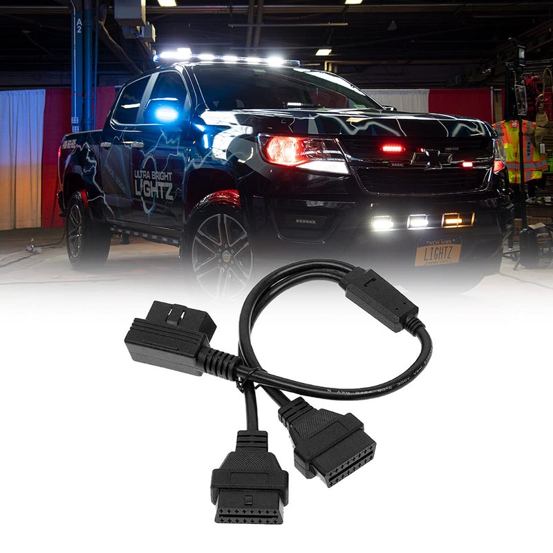 Z-Flash OBD-II Splitter Cable and Speed Turtle | OBD-2 Emergency Warning Strobe Light Flasher - Image 1
