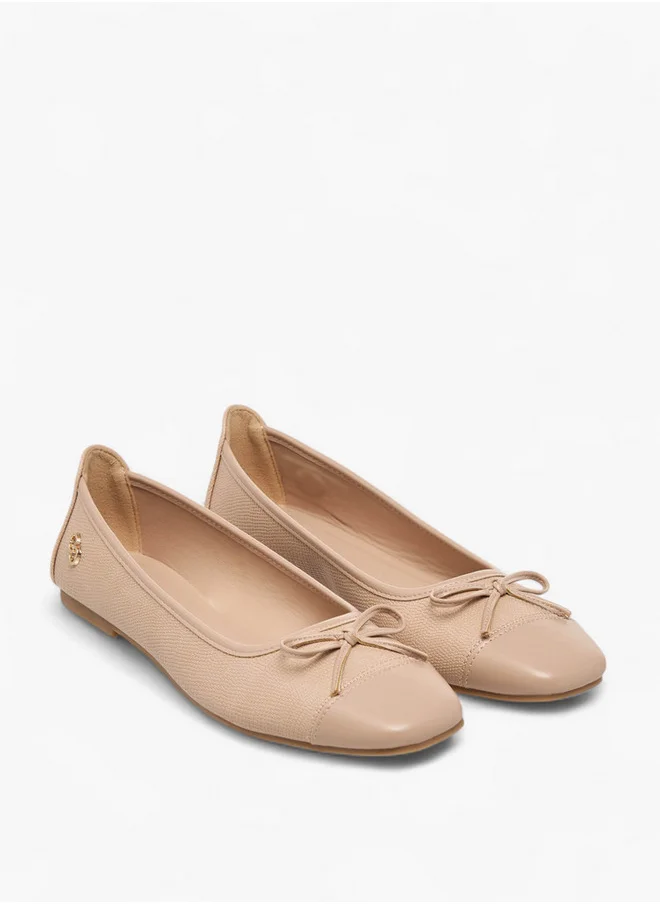 سيليست Women's Bow Detail Ballerina Shoes