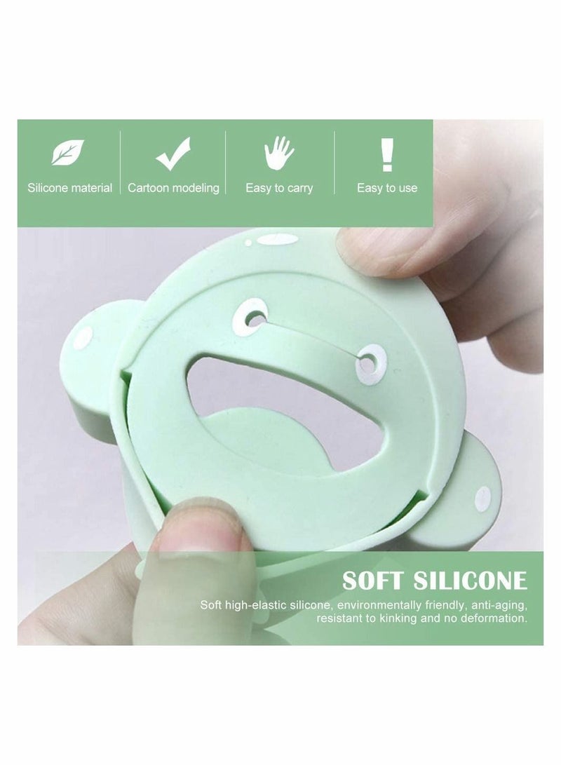 SYOSI 2 Pcs Tap Extender for Kids, Faucet Extender, Sink Handle Extender, Safe and Fun Cute Cartoon Silicone Sink Handle Extender for Toddler Child Kid Hand Washing - Image 3