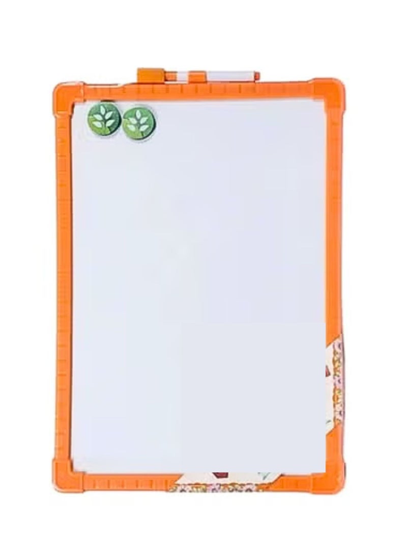 Magnetic Whiteboard Double-Sided 250X350MM Color Framed Assorted Colors  - Image 2