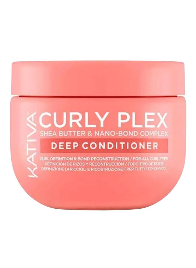 Kativa Curly Plex Deep Conditioner Curl Definition and Bond Reconstruction 450ml - Image 1