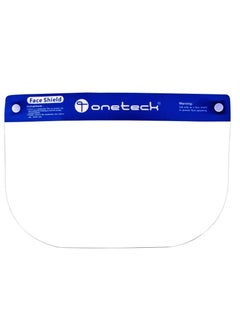 Onetech netech Face and Eye Protective Shield - Transparent, Anti-Fog Safety Shield for Full Face and Eye Protection - Comfortable, Reusable Design  - Image 1