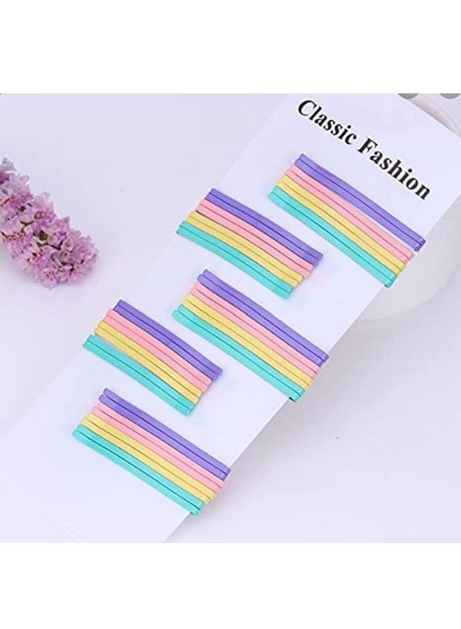 SUN Ring SUNRING Hair Pin Bobby Pins Metal Hair Pin Tictak mate clipsMulti color Stylish fancy Jewellery Hair Accessories for Women Girls (Pack of 35, Multicolour) - Image 4
