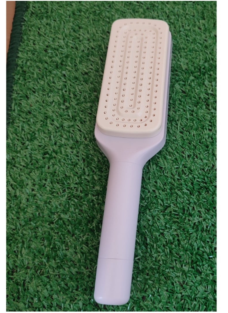 Generic - Self-Cleaning Hair Brush, Organic Hair Brush Without Pulling, Detangler Brush, Rotating Design, Professional Detangling Brush for Wet, Dry Hair, Women, Men - Image 1