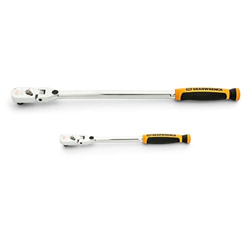 GEARWRENCH 2 Piece 120XP Locking Flex Handle Ratchet 81381